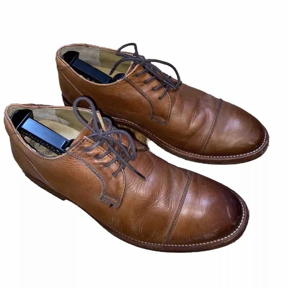 Seal of the Sutro Brown Leather Oxfrod/Darby shoes sz 11D Men’s - Picture 3 of 14